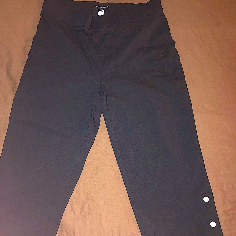 Black cari pants